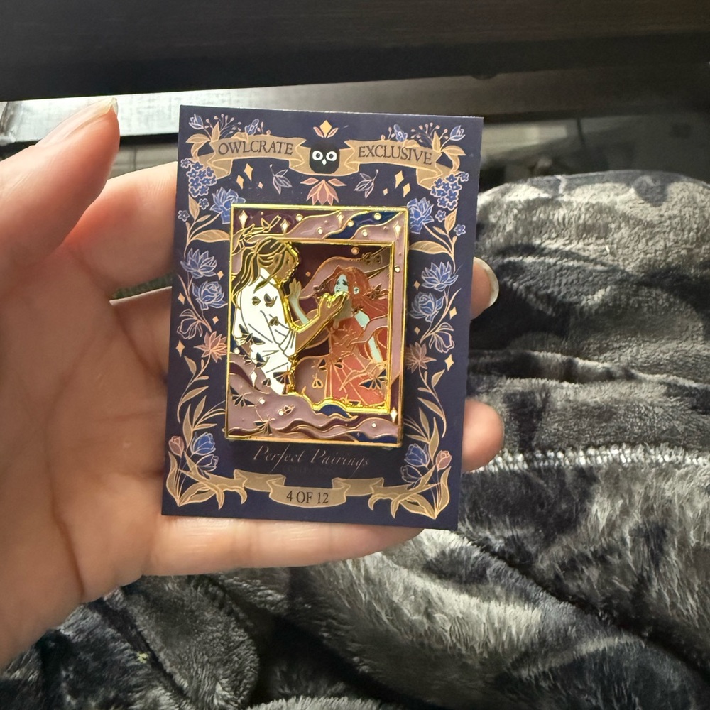 Strange the Dreamer Owlcrate Exclusive Enamel Pin